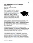 The Importance of Education in eDiscovery