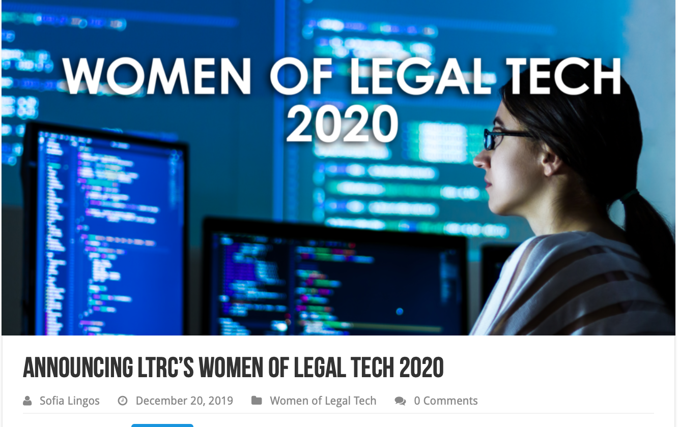 Women of Legal Tech 2020 ABA LRTC