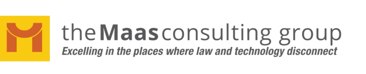 Logo: the Maas Consulting Group Excelling in the places where law and technology disconnect.