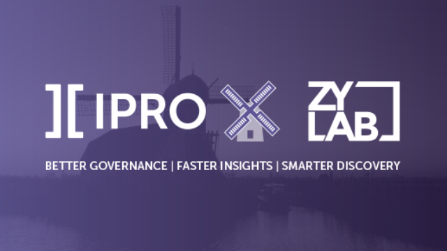 IPRO Acquires ZyLAB joint logo