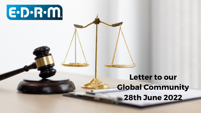 Weekly letter to our Global Community 28 Jun 22