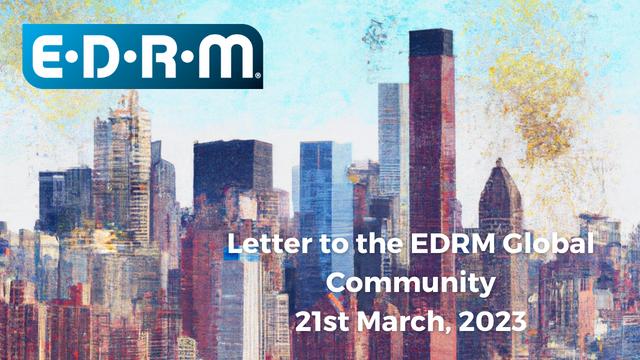 EDRM Weekly Letter to our Global Community