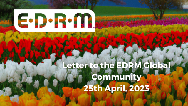 EDRM Weekly Letter to our global community 25 Apr 2023