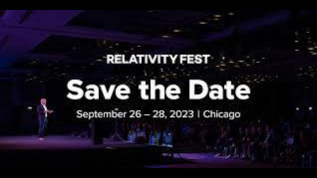 RelativityFest announces dates for Chicago: September 26-28