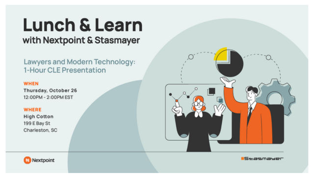 1-hour CLE with Nextpoint and Stasmayer: Lawyers & Modern Technology
