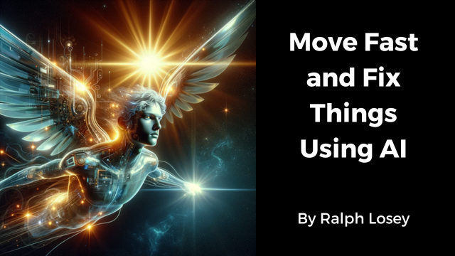 Move fast and fix things with AI by Ralph Losey, Icarus flying to the sun