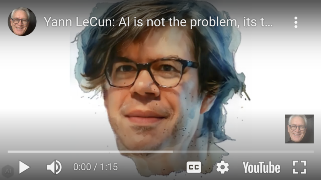 Yann LeCun AI is not the problem, it is the solution.