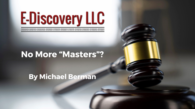 No More Masters by Michael Berman