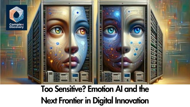 Too Sensitive? Emotion AI and the Next Frontier in Digital Innovation. ComplexDiscovery