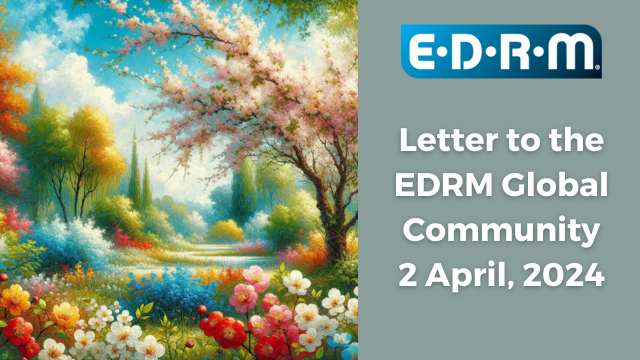 EDRM Weekly Letter to Our Global Community 2 April 2024