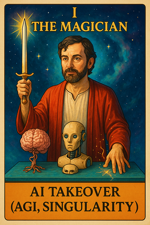 The Magician, AI takeover (AGI, Singularity).
