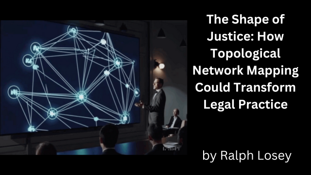 The Shape of Justice: How Topological Network Mapping Could Transform Legal Practice by Ralph Losey
