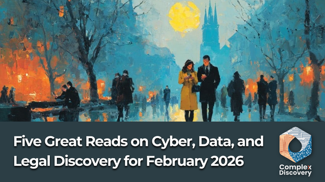 Five Great Reads on Cyber, Data, and Legal Discovery for February 2026, ComplexDiscovery.