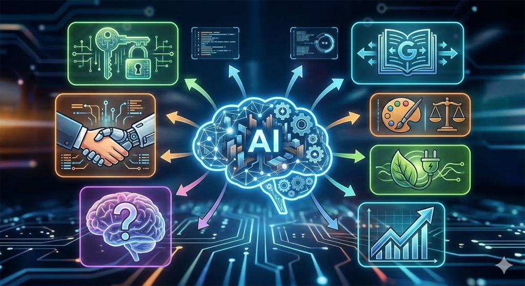 AI brain with components