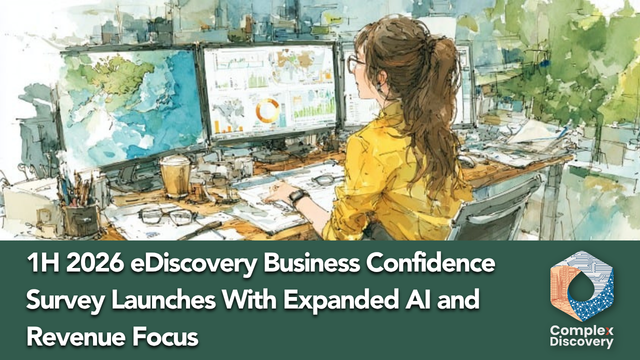 1H 2026 eDiscovery Business Confidence Survey Launches With Expanded AI and Revenue Focus, ComplexDiscovery.
