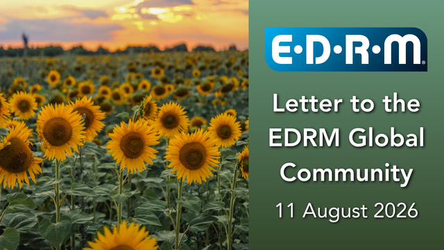 Weekly Letter to Our EDRM Global Community – 11 August 2026