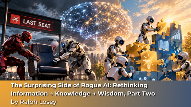 The Surprising Side of Rogue AI: Rethinking Information → Knowledge → Wisdom, Part Two by Ralph Losey