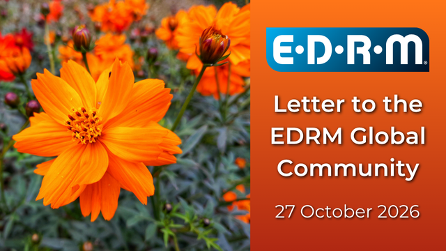 Weekly Letter to Our EDRM Global Community – 20 October 2026